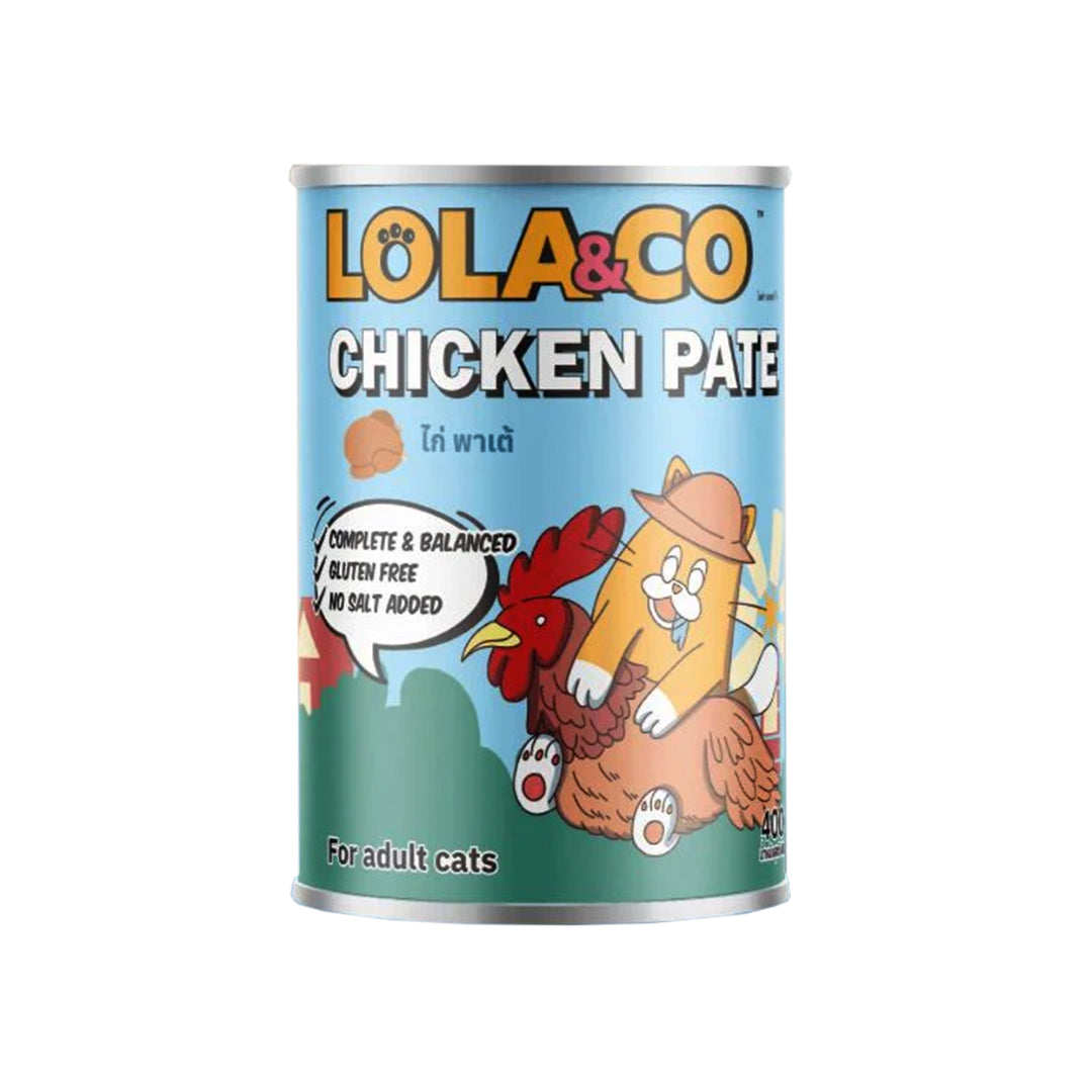 LOLA & CO Chicken Pate – Nutritious & Delicious Meal for Adult Cats (Pack of 2)